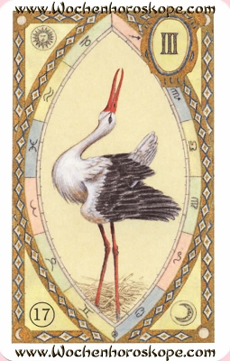 Der Storch, Wochenhoroskop